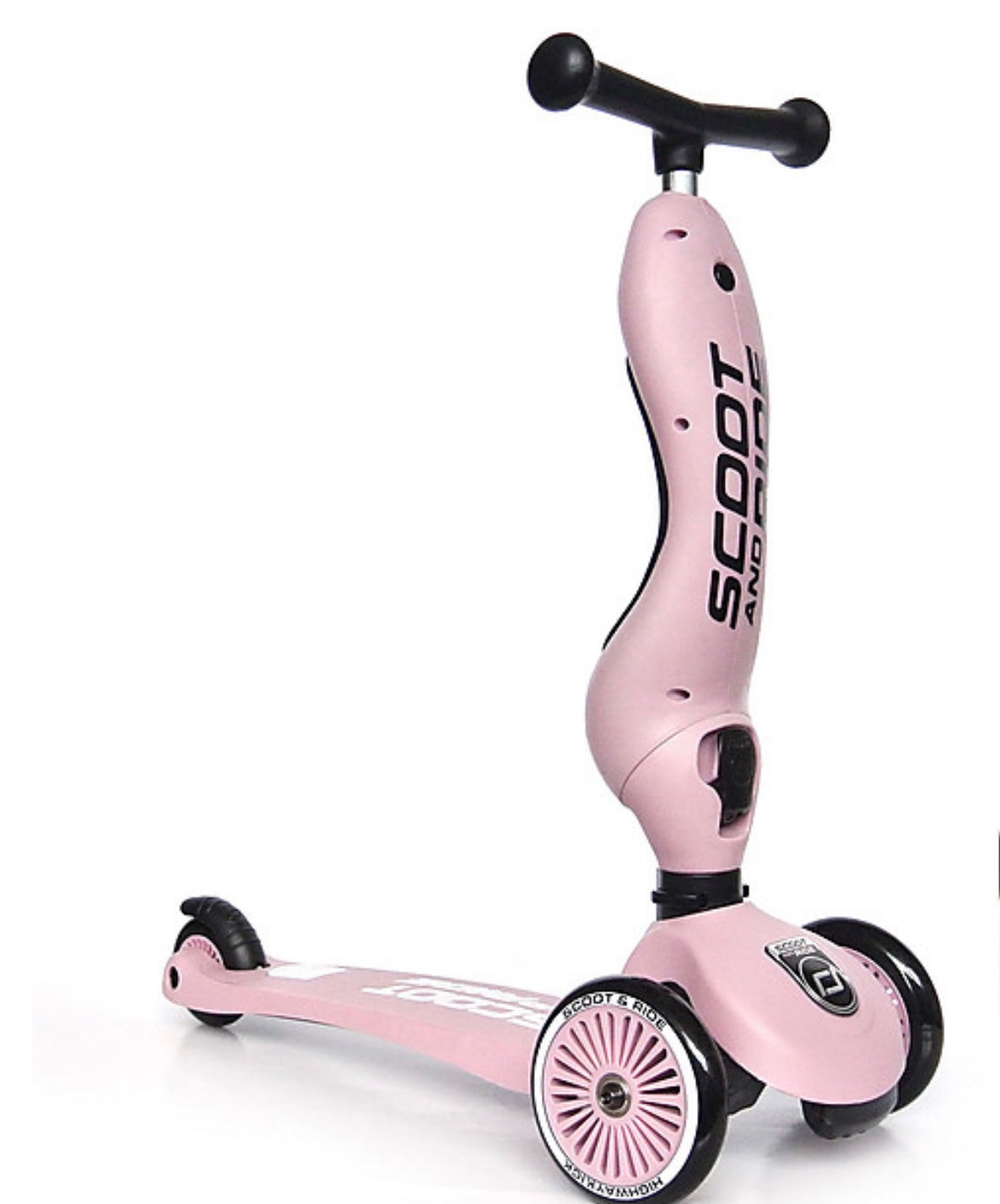 SCOOT AND RIDE monopattino-triciclo rosa